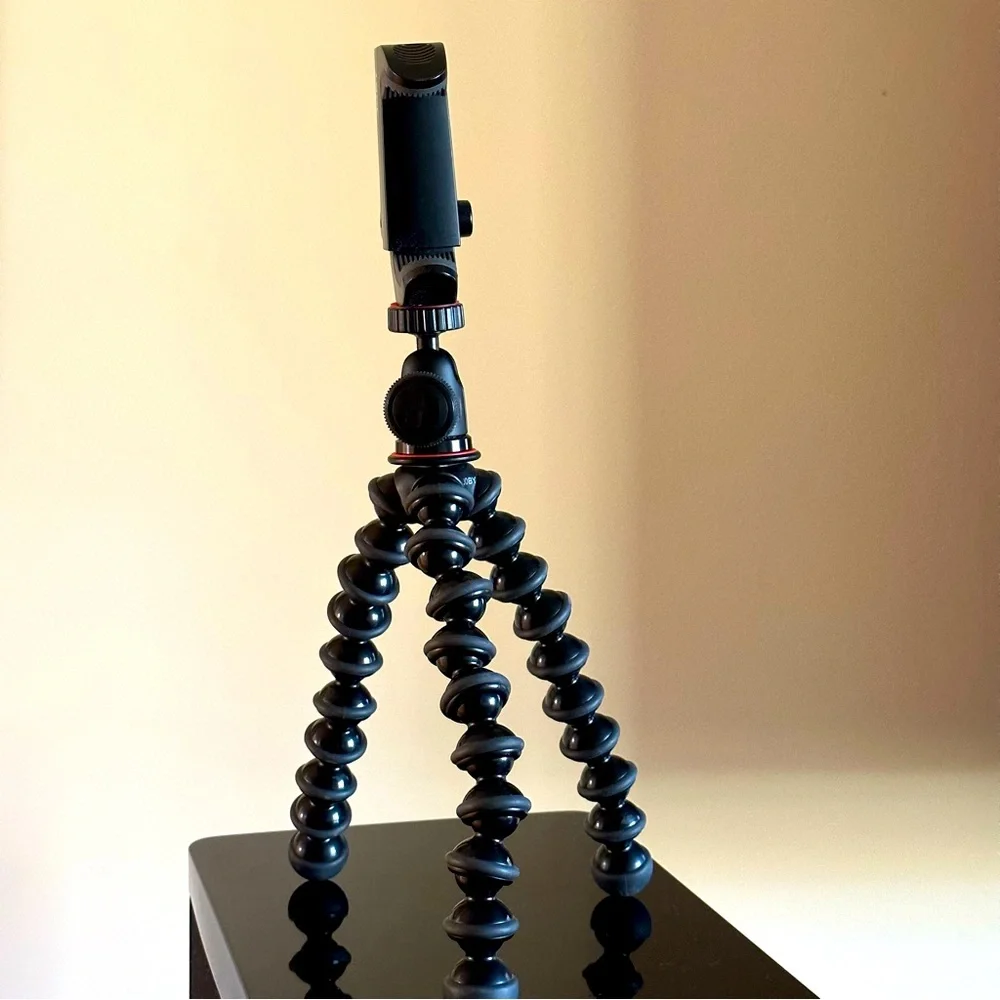JOBY - GorillaPod 1K SMART Vlogging Tripod - Black/Red/Charcoal